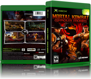 Mortal Kombat - Shaolin Monks (USA)3D Boxes Back Front